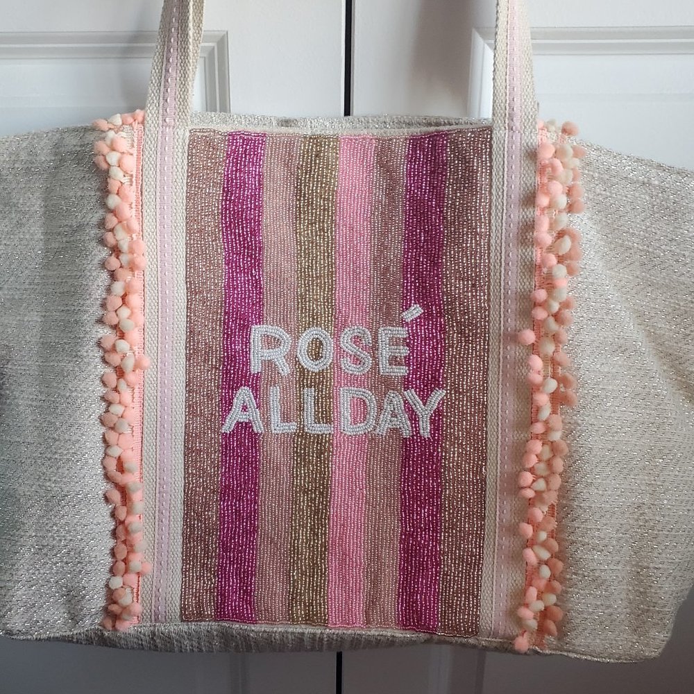 Rosé All Day Tote - NWT